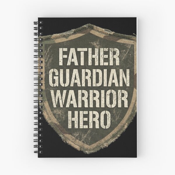 Item preview, Father Guardian Warrior Hero Tactical Military Patch Father's Day designed and sold by TeNovaStudio.