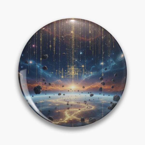 Item preview, Cosmos math rain designed and sold by CosmicVoid Verse.