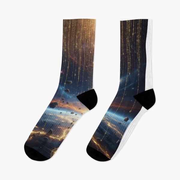 Item preview, Cosmos math rain designed and sold by CosmicVoid Verse.
