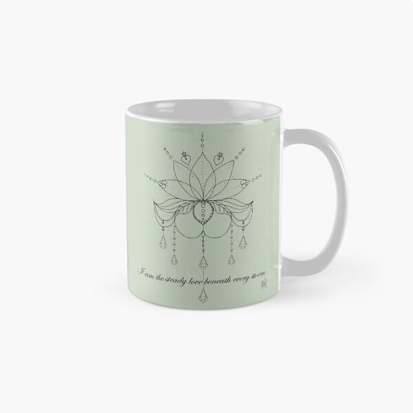 Item preview, Steady Lotus - Sage Whisper designed and sold by DancingMotifs.
