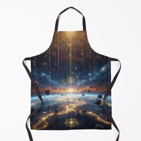 Item preview, Cosmos math rain designed and sold by CosmicVoid Verse.