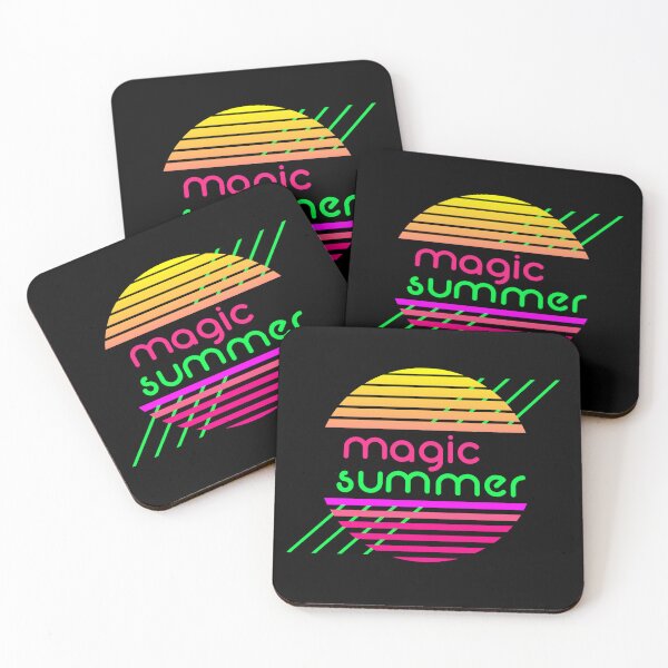 Item preview, Magic Summer - neon designed and sold by Basic Blockhead.