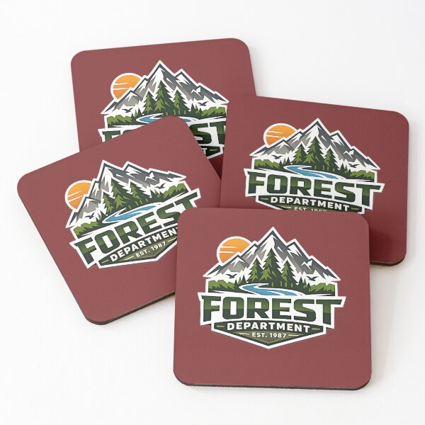 Item preview, Forest Department Modern Emblem designed and sold by FilBlue.