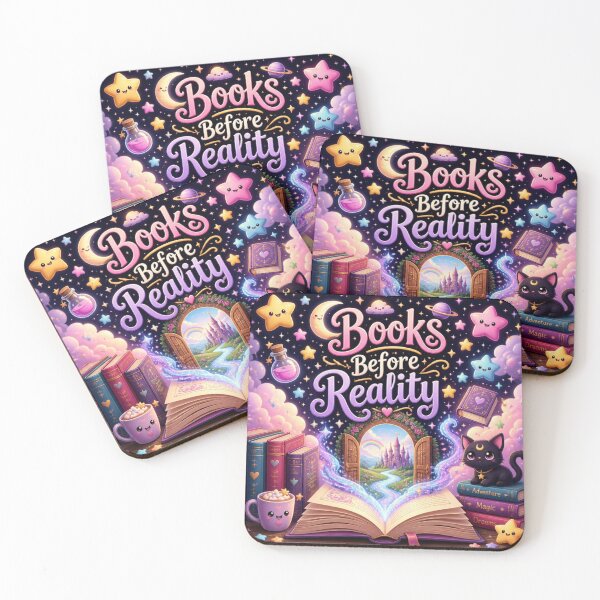 Item preview, Books Before Reality Kawaii Tee designed and sold by Stylestickers55.