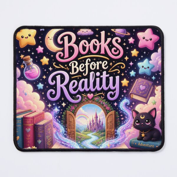 Item preview, Books Before Reality Kawaii Tee designed and sold by Stylestickers55.