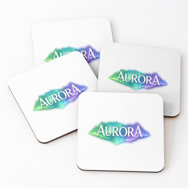 Item preview, Aurora Borealis Typography | Northern Lights Glow Aesthetic designed and sold by HorizonTrail.
