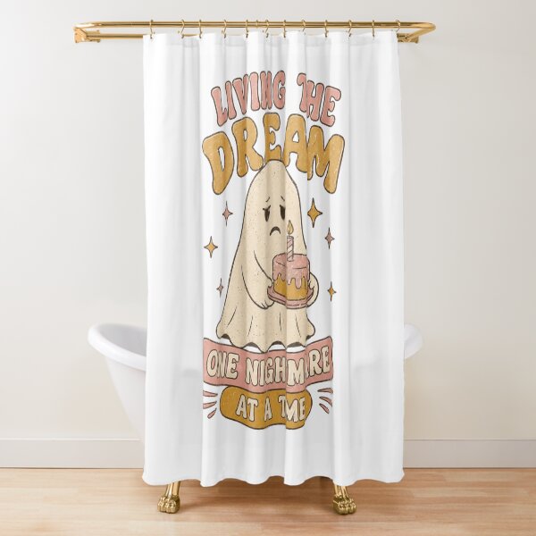 Item preview, Living The Dream One Nightmare At A Time Birthday Ghost designed and sold by Region.