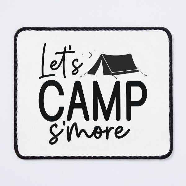 Item preview, Lets Camp Smore - Cute Mountain Nature Hiking Outdoor Forest Camper Gift designed and sold by FuzionRaptor.