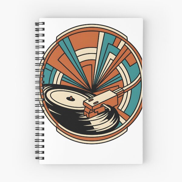 Item preview, Vintage 1970s Vinyl Record Turntable Retro Graphic designed and sold by EKHOAISTORE.