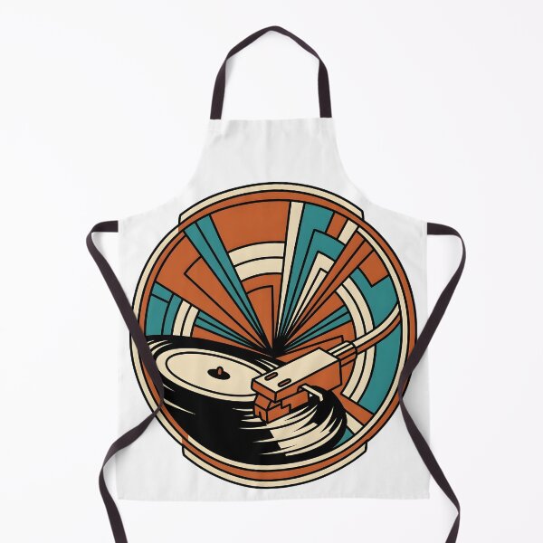 Item preview, Vintage 1970s Vinyl Record Turntable Retro Graphic designed and sold by EKHOAISTORE.