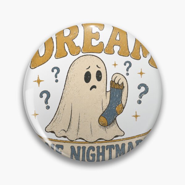 Item preview, Living The Dream One Nightmare At A Time Missing Sock Ghost designed and sold by Region.