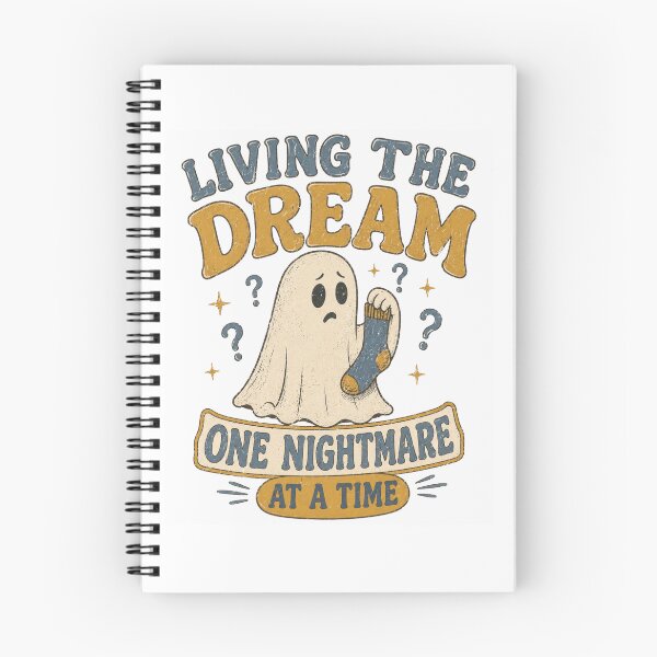 Item preview, Living The Dream One Nightmare At A Time Missing Sock Ghost designed and sold by Region.