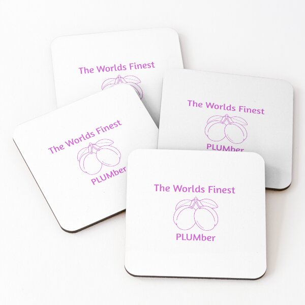 Item preview, The Worlds Finest Plumber  designed and sold by Frezhprint.
