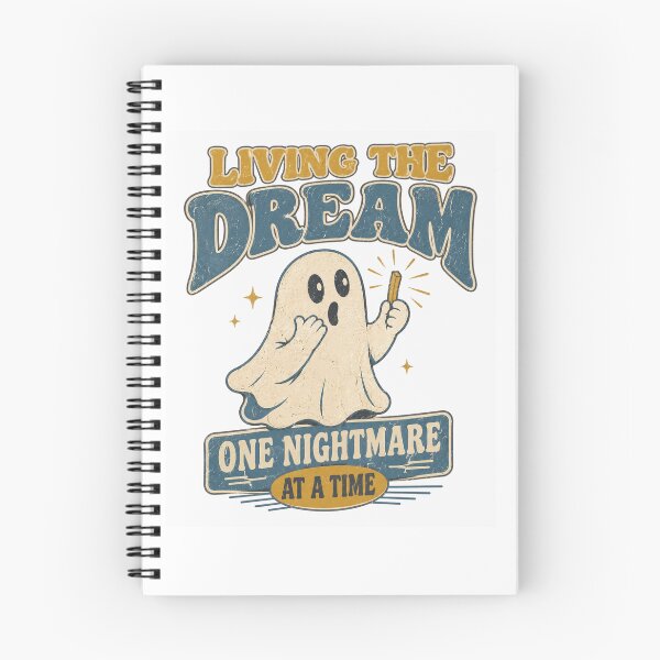 Item preview, Living The Dream One Nightmare At A Time French Fry Ghost designed and sold by Region.