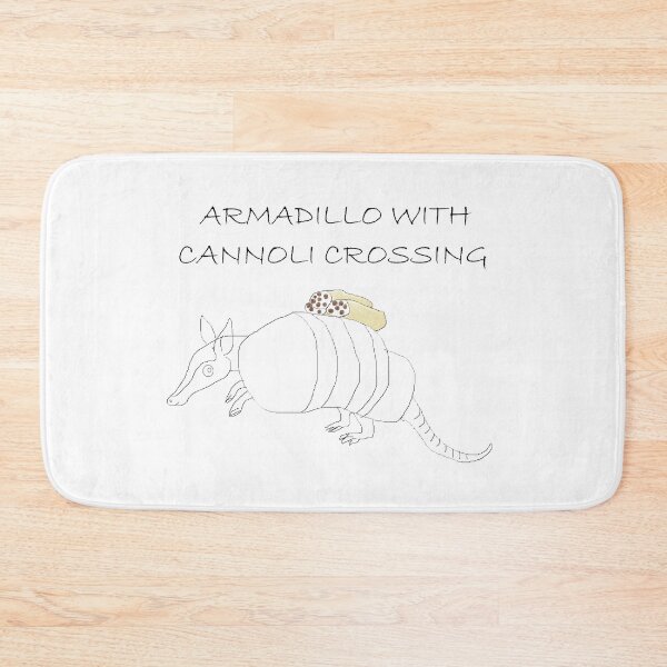 Item preview, ARMADILLO WITH CANNOLI CROSSING designed and sold by Thalmann Designs TM.