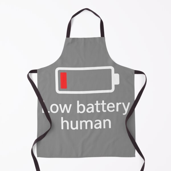Item preview, „Low battery human” designed and sold by PrintYourStyle.