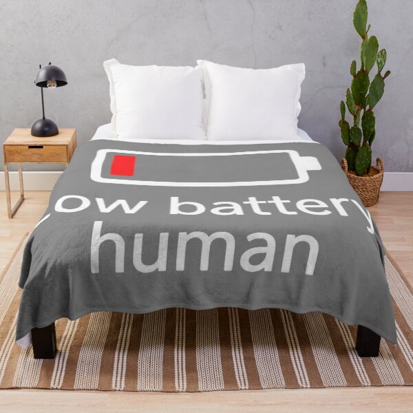 Item preview, „Low battery human” designed and sold by PrintYourStyle.
