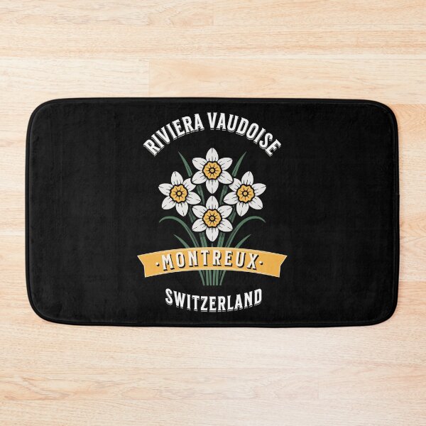 Item preview, Montreux Switzerland Wild Narcissus Mountain Hike designed and sold by AntiqueImages.