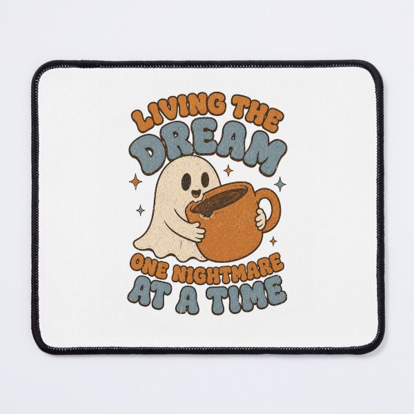 Item preview, Living The Dream One Nightmare At A Time Coffee Ghost designed and sold by Region.