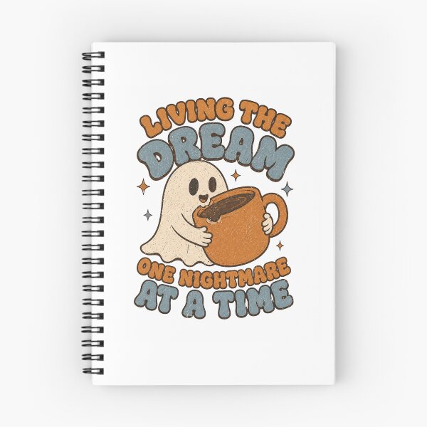 Item preview, Living The Dream One Nightmare At A Time Coffee Ghost designed and sold by Region.