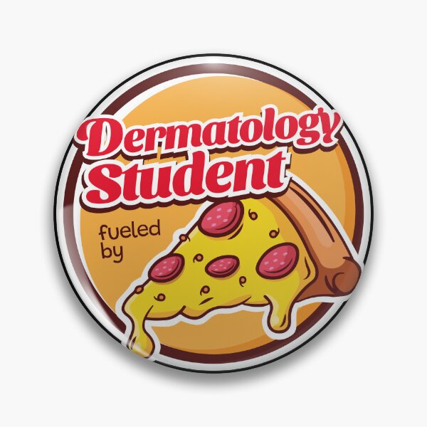 Item preview, Dermatology Student Fueled by Pizza  designed and sold by MaryAller.