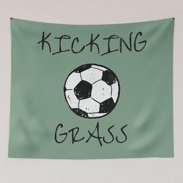 Item preview, Kicking Grass Soccer Ball | Funny Soccer Player Gift designed and sold by donwillisjrart.