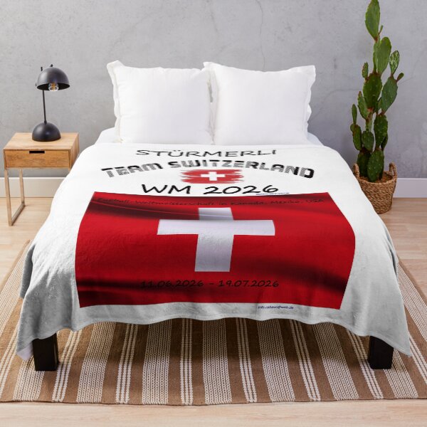 Item preview, Switzerland Fan T‑Shirt WM 2026 outfit Schweiz designed and sold by cabevo.