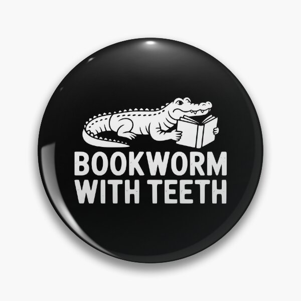 Item preview, Bookworm With Teeth designed and sold by theartfulaspie.