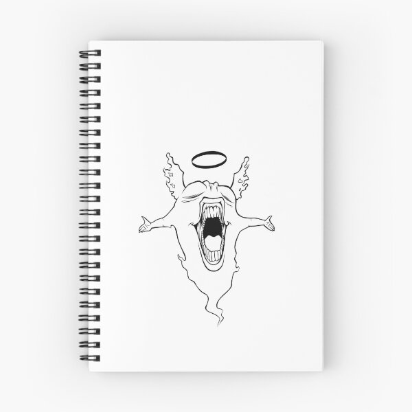Item preview, The Mischievous Ghost - Floating Halo Spirit designed and sold by Mrdonut-ARt.