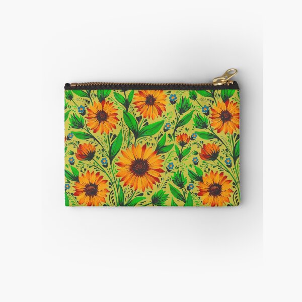 Item preview, Sunflowers pattern Mustard designed and sold by Zenclover.