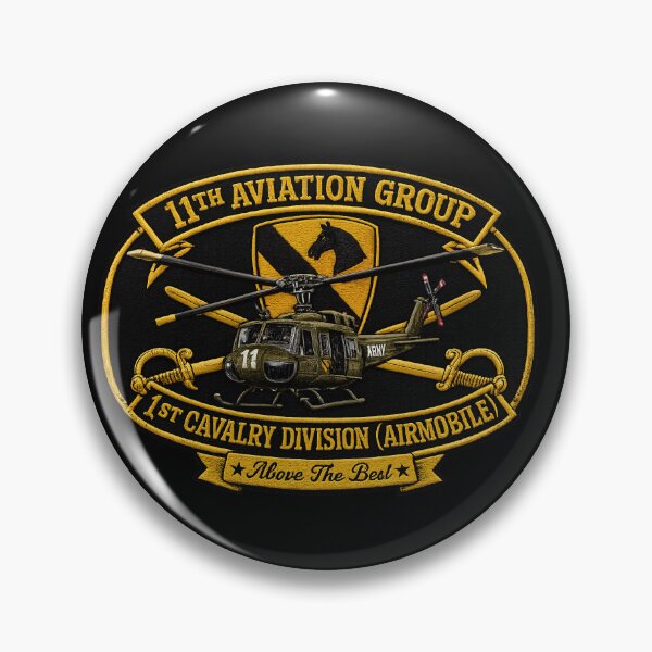Item preview, 1st Cavalry Division (airmobile) - 11th Aviation Group designed and sold by Military Insignia Products.