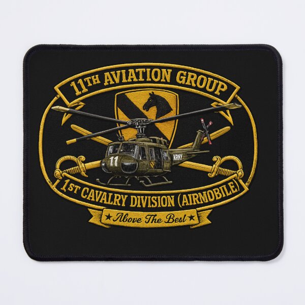 Item preview, 1st Cavalry Division (airmobile) - 11th Aviation Group designed and sold by Military Insignia Products.