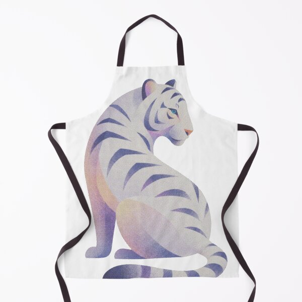 Item preview, Neon White Tiger – Vaporwave Wildlife Aesthetic Graphic Tee designed and sold by manisssh.