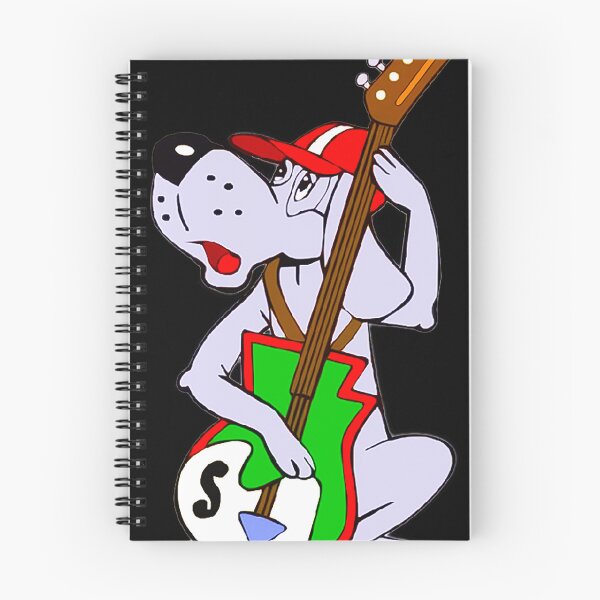 Item preview, Retro Rocker Dog - Vintage Bremen Cartoon Musician & Funky Guitar  designed and sold by Tokraz-art.