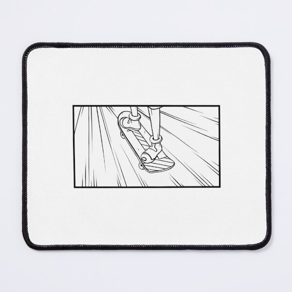 Item preview, Speeding On Concrete - Skateboard Perspective Panel designed and sold by Mrdonut-ARt.
