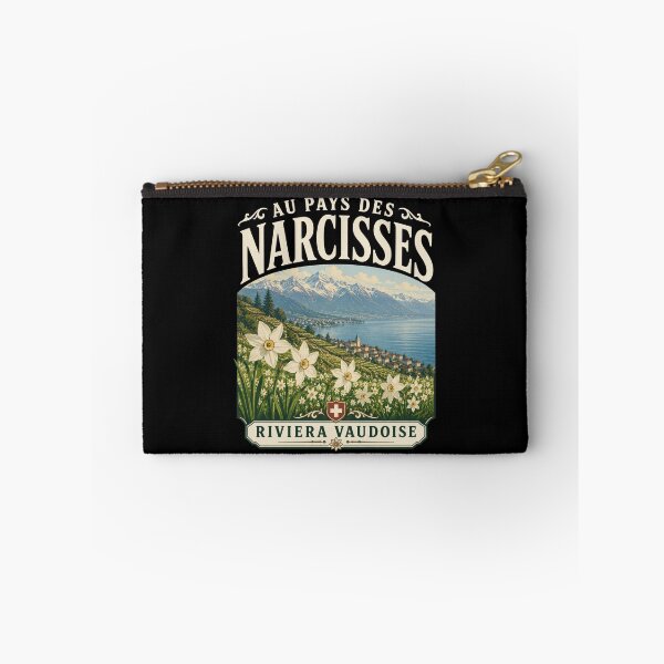 Item preview, Riviera Vaudoise Wild Narcissus Swiss Alps Art designed and sold by AntiqueImages.