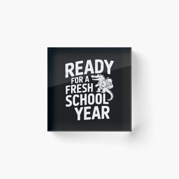 Item preview, Ready For A Fresh School Year designed and sold by theartfulaspie.