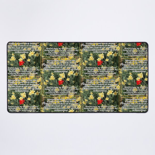 Item preview, 2 Corinthians 1:3-4 Blessing & Praise (Daffodil design) designed and sold by stella literarium.