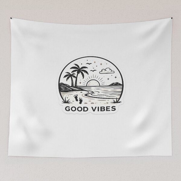 Item preview, Good Vibes Summer Escape designed and sold by PatiImagination.