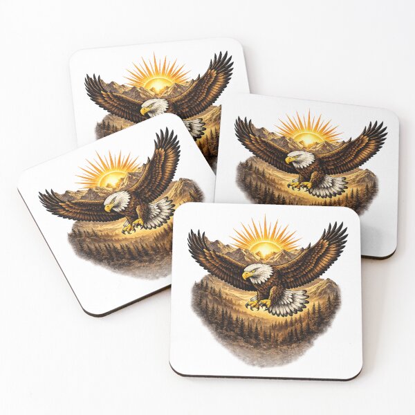 Item preview, Majestic Eagle Mountain Sunrise designed and sold by MCNovaStudio.