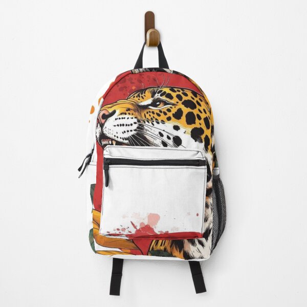 Item preview, Roaring Leopard Jungle Wildlife Graphic T-Shirt Design designed and sold by The craft.