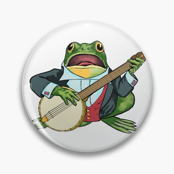 Item preview, Banjo Frog designed and sold by Hermitage-Arts.