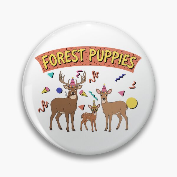 Item preview, Forest Puppies Deer Humor  designed and sold by Milasneeze.
