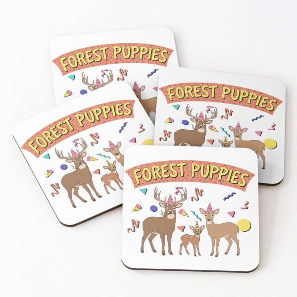 Item preview, Forest Puppies Deer Humor  designed and sold by Milasneeze.