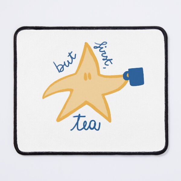 Item preview, but first tea designed and sold by tinystarstinymoments.