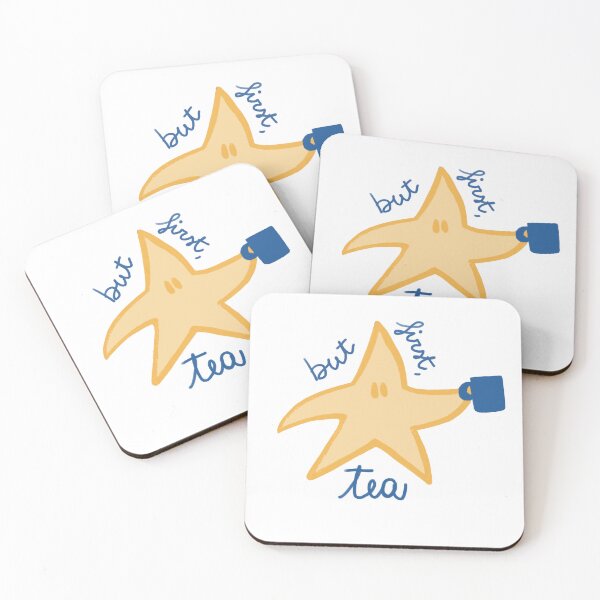 Item preview, but first tea designed and sold by tinystarstinymoments.