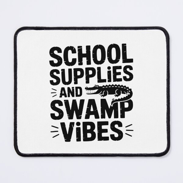 Item preview, School Supplies And Swamp Vibes designed and sold by theartfulaspie.