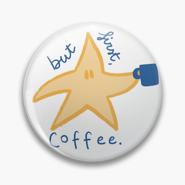 Item preview, but first, coffee designed and sold by tinystarstinymoments.