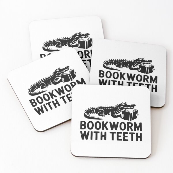 Item preview, Bookworm With Teeth designed and sold by theartfulaspie.
