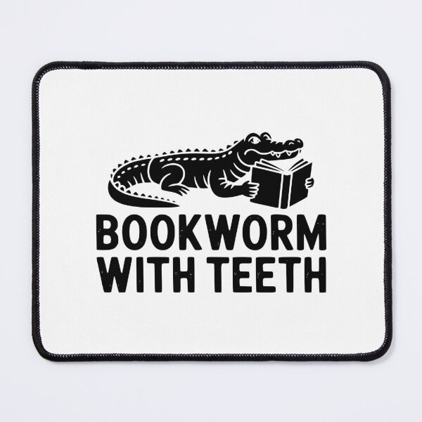 Item preview, Bookworm With Teeth designed and sold by theartfulaspie.